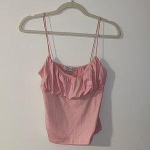 Pink tank top